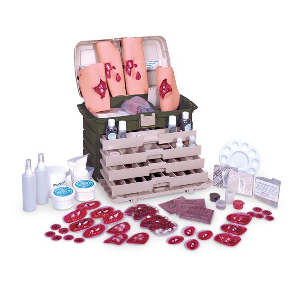 Simulaids® Advanced Military Casualty Simulation Kit