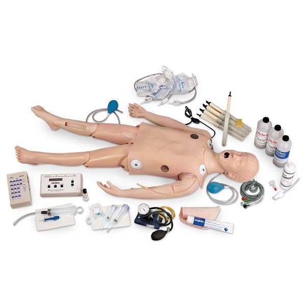 Deluxe Child CRiSis™ Manikin With ECG Simulator